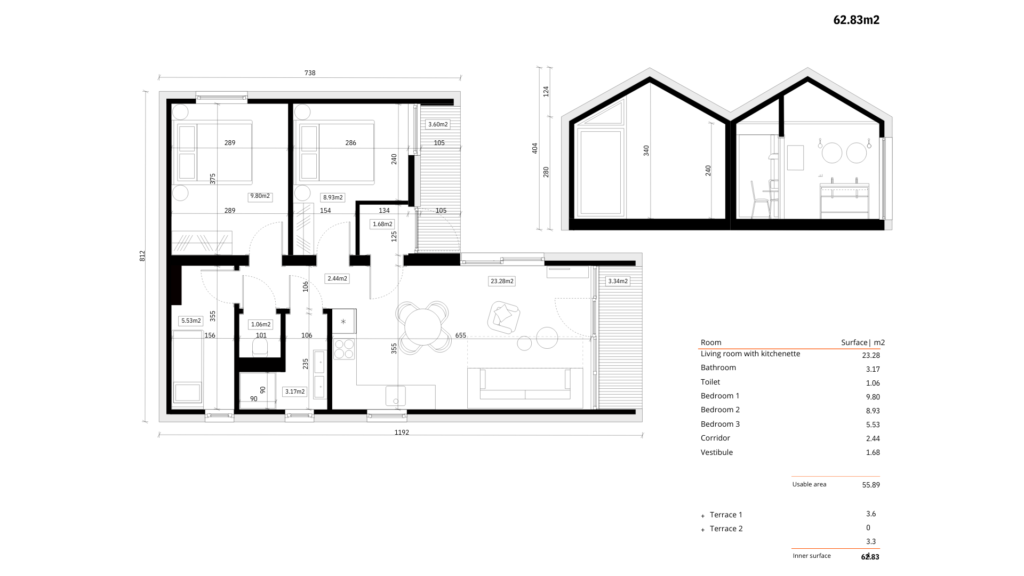 stuga tiny house floorplan