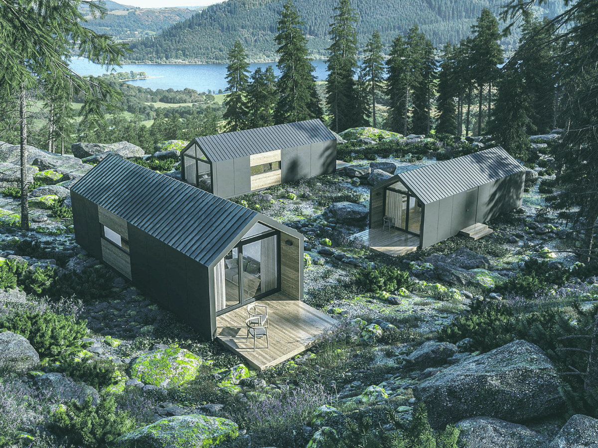 tiny house with veranda