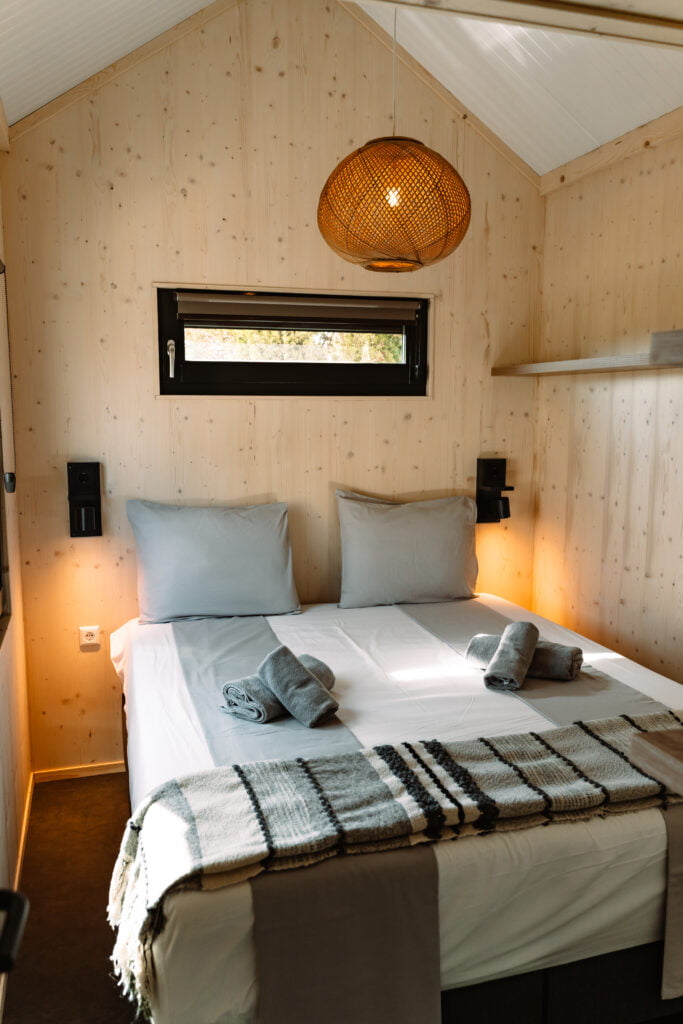 Tiny House, Ibiza, Bedroom, Air Conditioning, Window, Double Bed